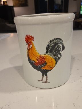 Vintage Utensil Holder/Crock By BIA Cordon Bleu